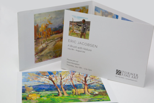 Turner Fine Art Show Card for Eric Jacobsen