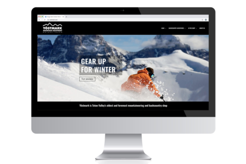 Yöstmark Mountain Equipment Website