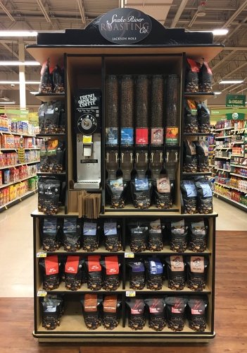 Grocery Store End Cap Display